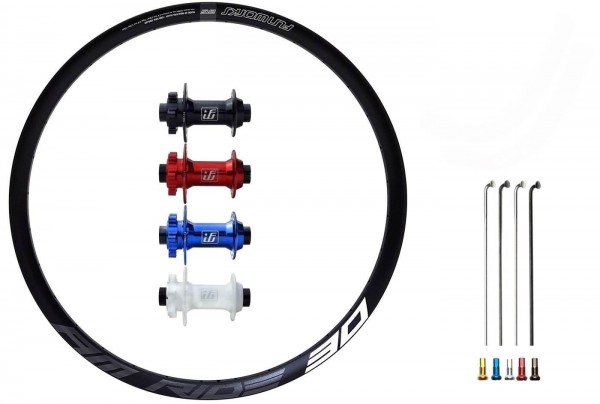 Fun Works N-Light Boost E-Bike Disc IS Custom Front Wheel E-MTB 27,5"
